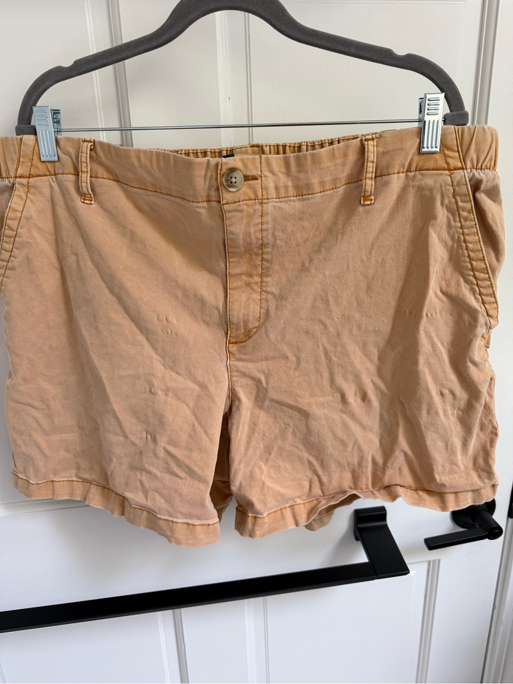 Old Navy High-Waist Peach Shorts